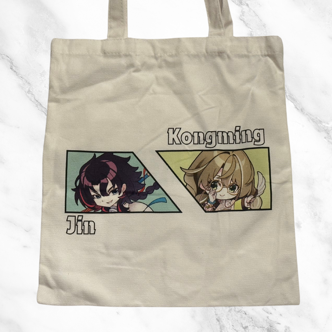 Kongming & Jin Tote Bag
