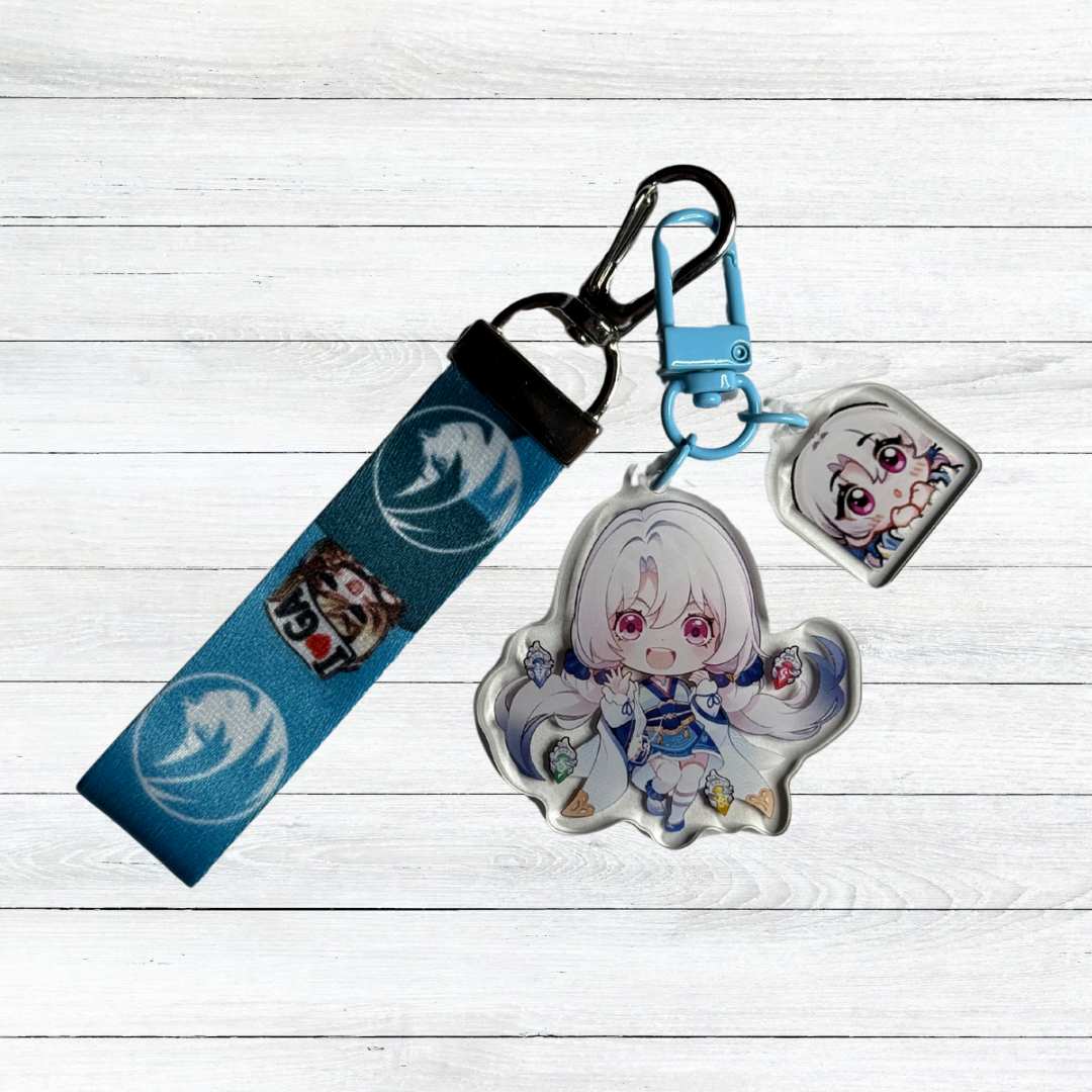 2" Acrylic Charms + Strap