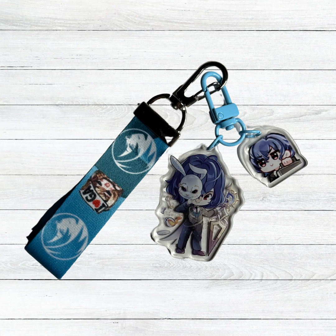 2" Acrylic Charms + Strap