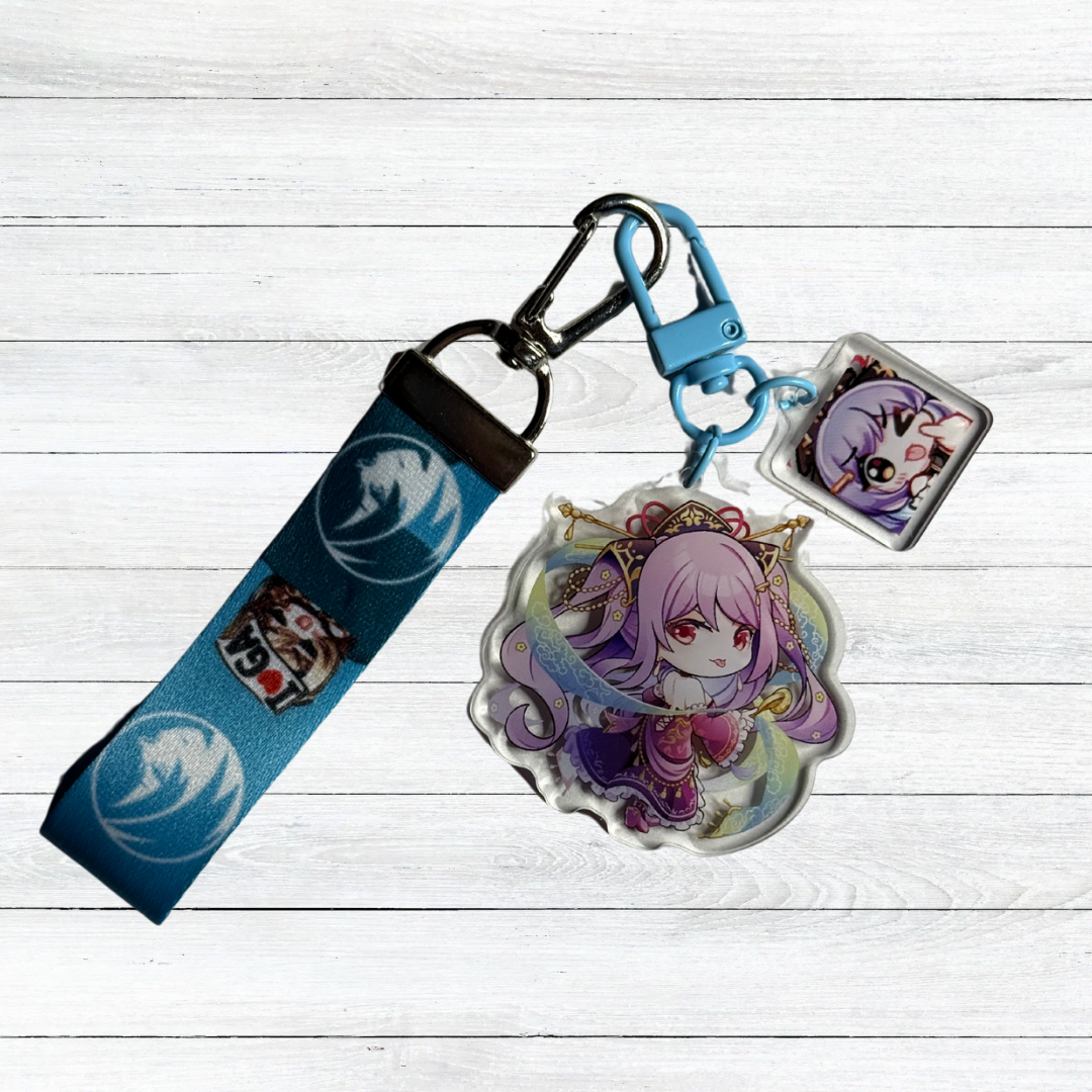 2" Acrylic Charms + Strap