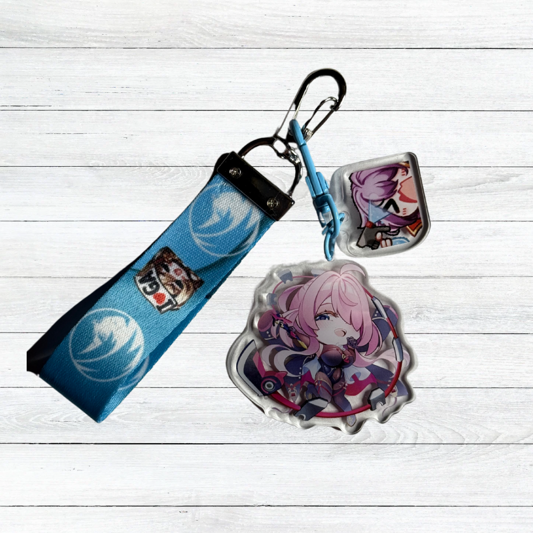 2" Acrylic Charms + Strap