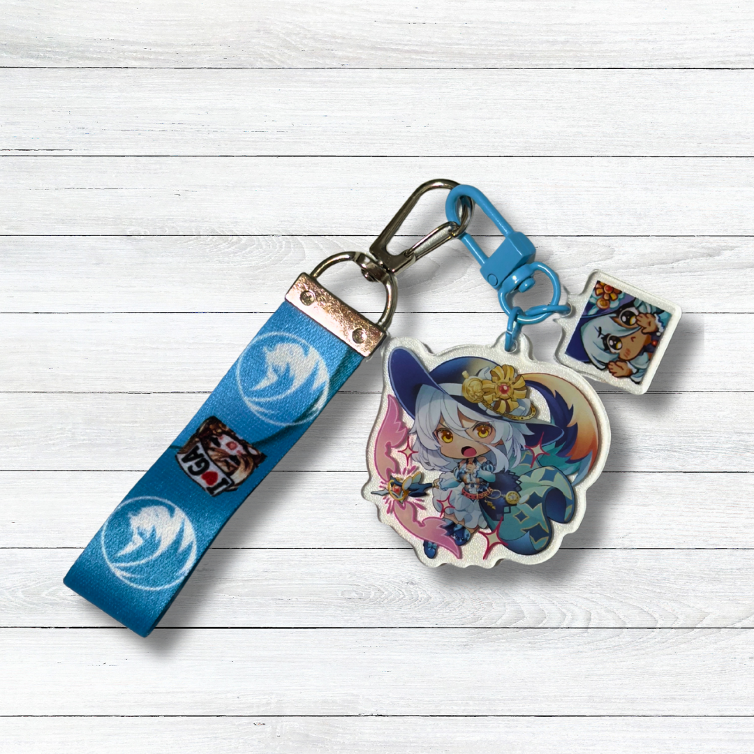 2" Acrylic Charms + Strap