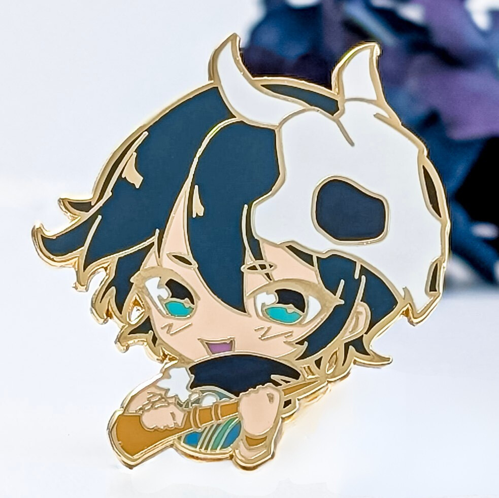 Luky Yuki Hard Enamel Pins V1