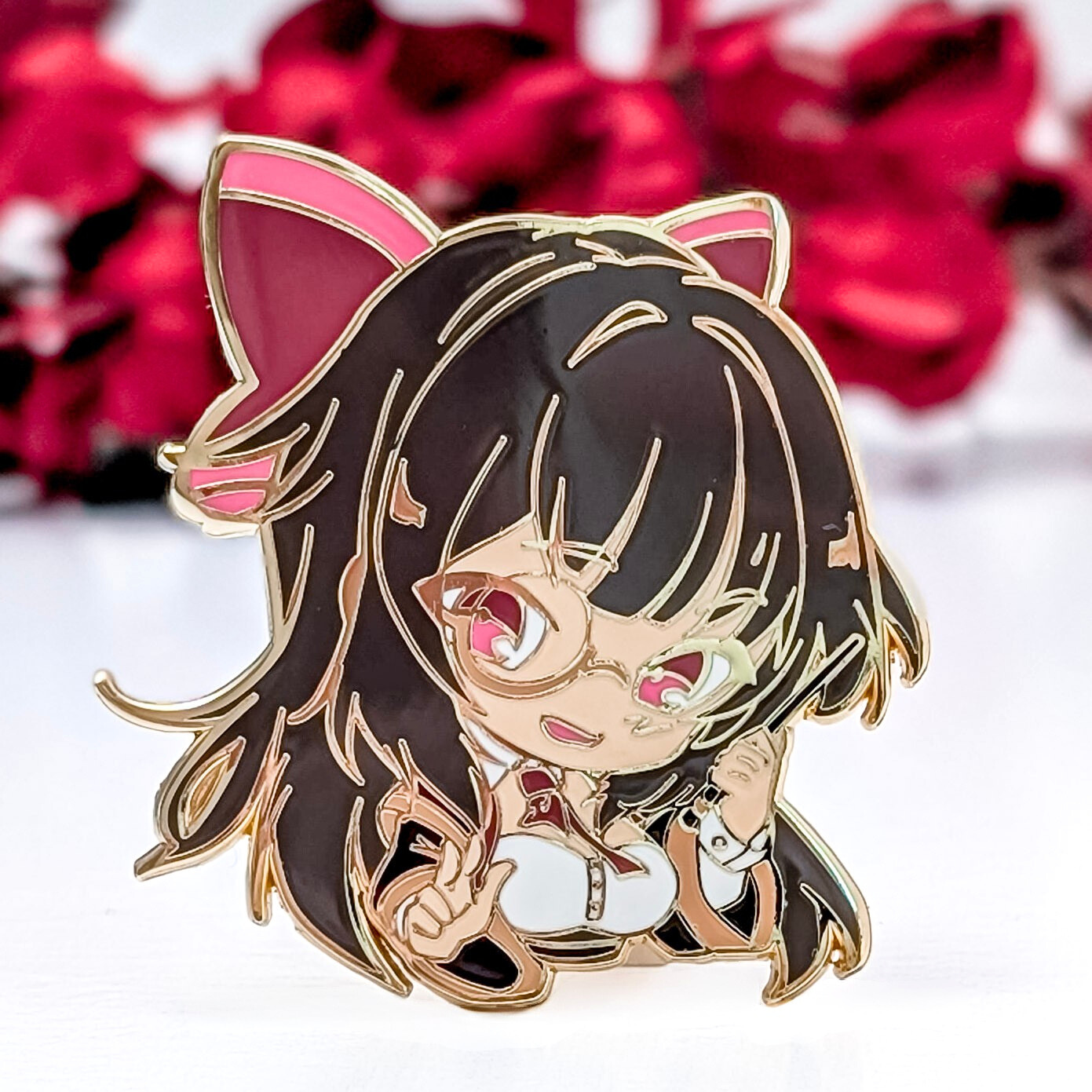 Luky Yuki Hard Enamel Pins V1