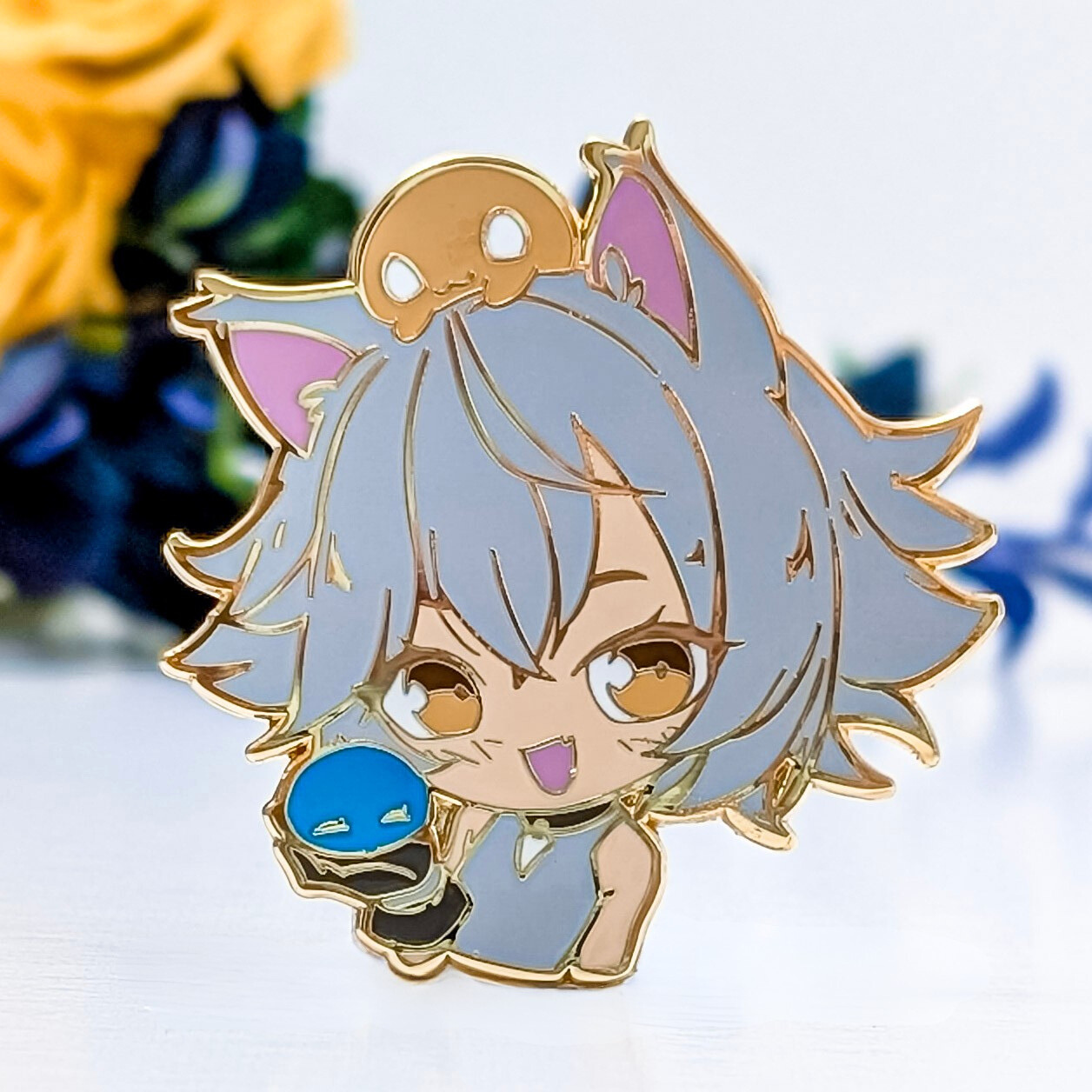 Luky Yuki Hard Enamel Pins V1